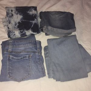🌺Denim Set of Four for Girls~Jeans and Shorts🌺